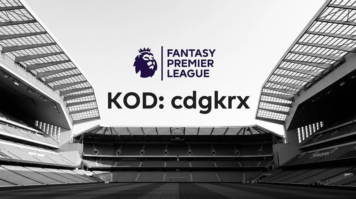 Dołącz do naszej ligi Fantasy Premier League!