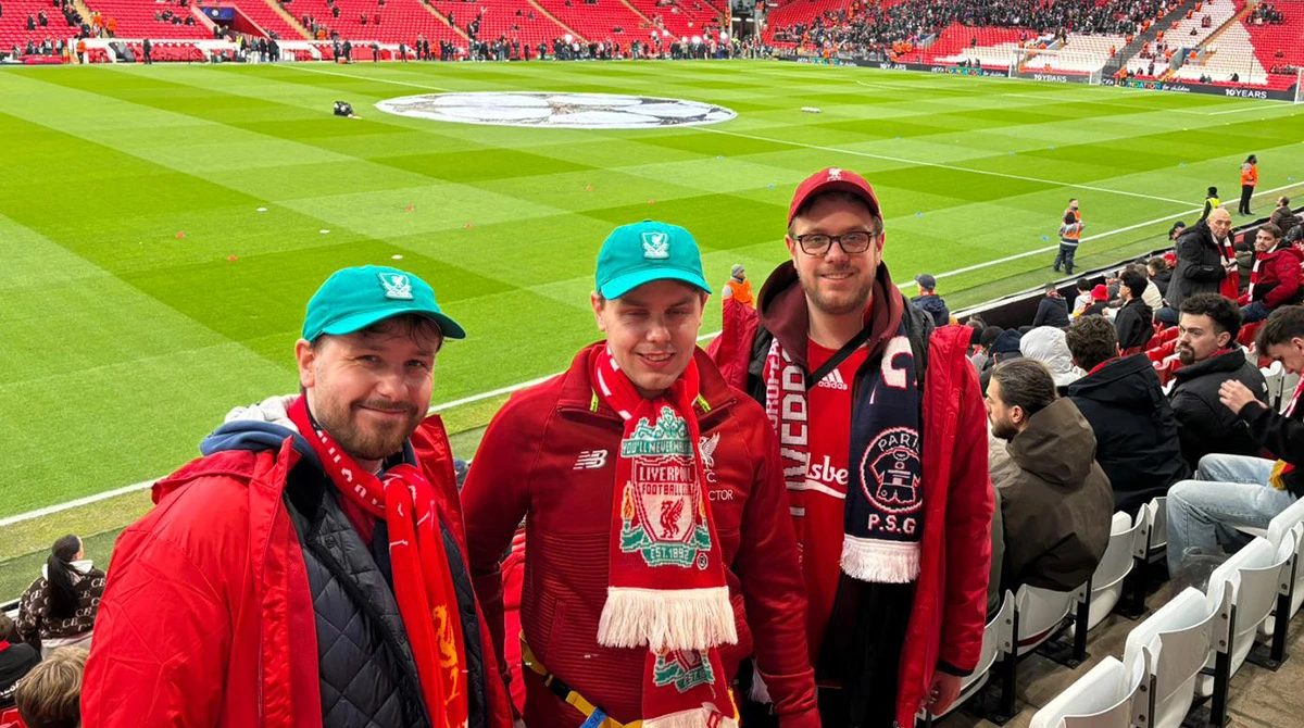 Liga Mistrzów na Anfield z doskonałych miejsc